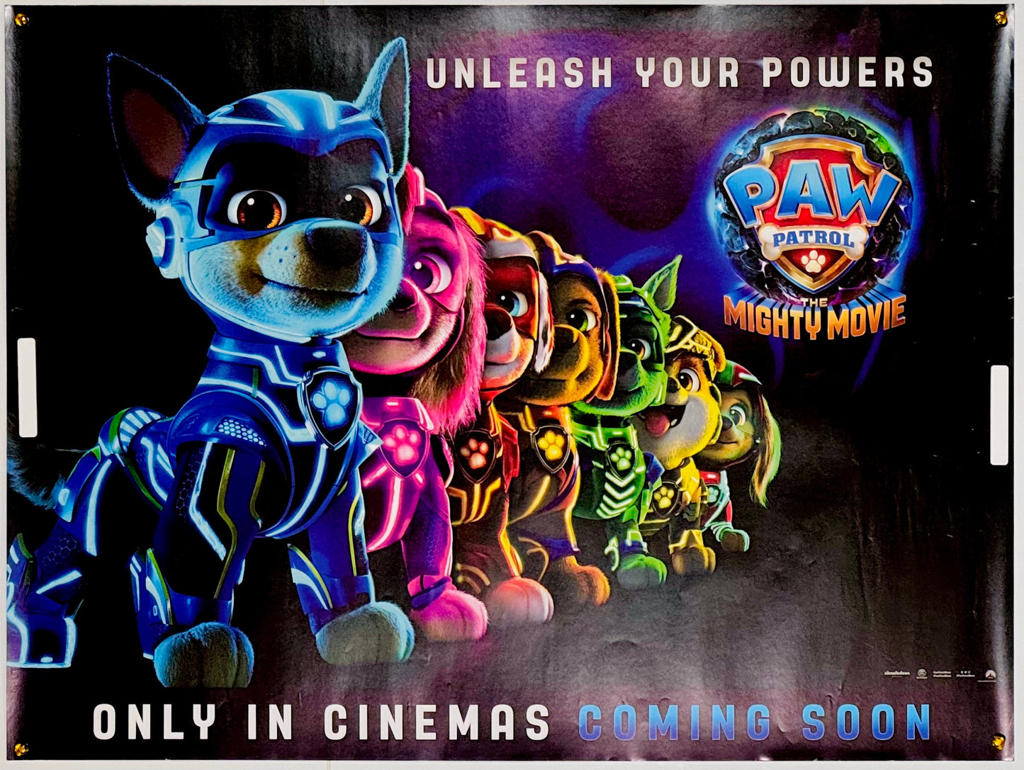 『パウ・パトロール ザ・マイティ・ムービー』 映画 ポスター イギリス オリジナル [2076]