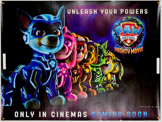 『パウ・パトロール ザ・マイティ・ムービー』 映画 ポスター イギリス オリジナル [2076]