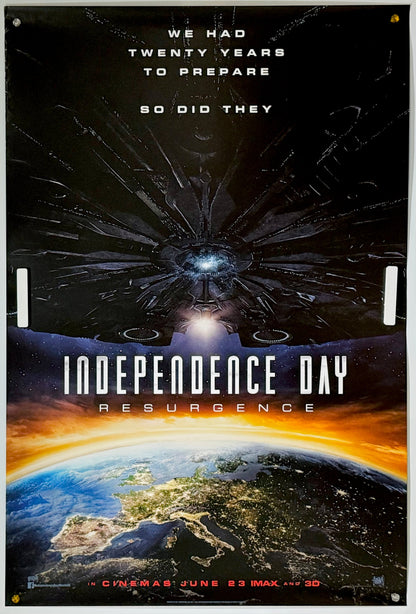 『インデペンデンス・デイ リサージェンス』 映画 ポスター アメリカ オリジナル [2079]