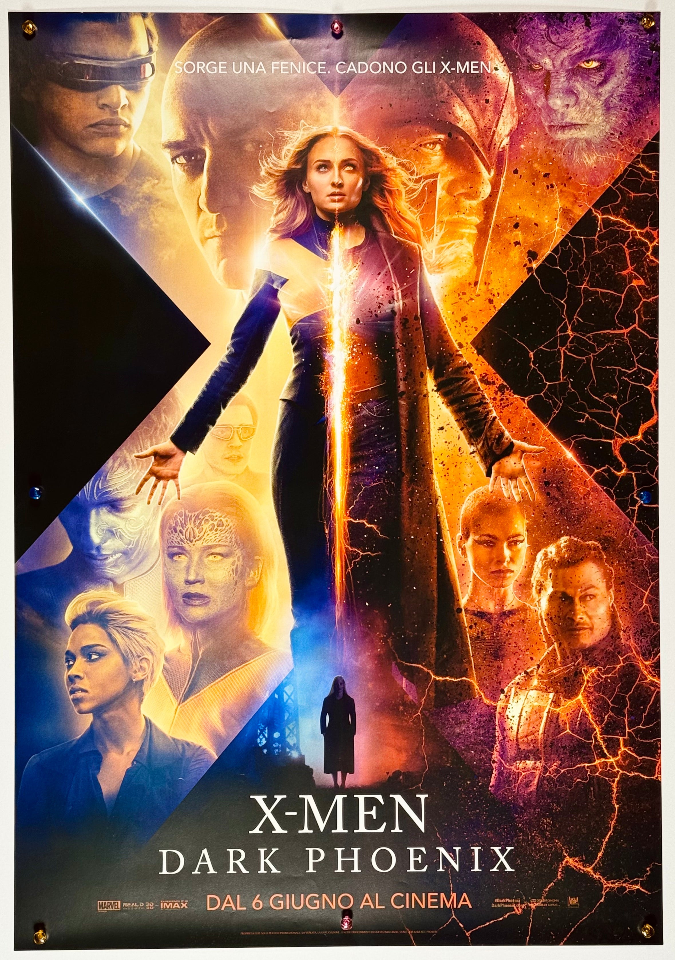 X-MEN ダーク・フェニックス』 洋画 イタリア - 海外版映画ポスター