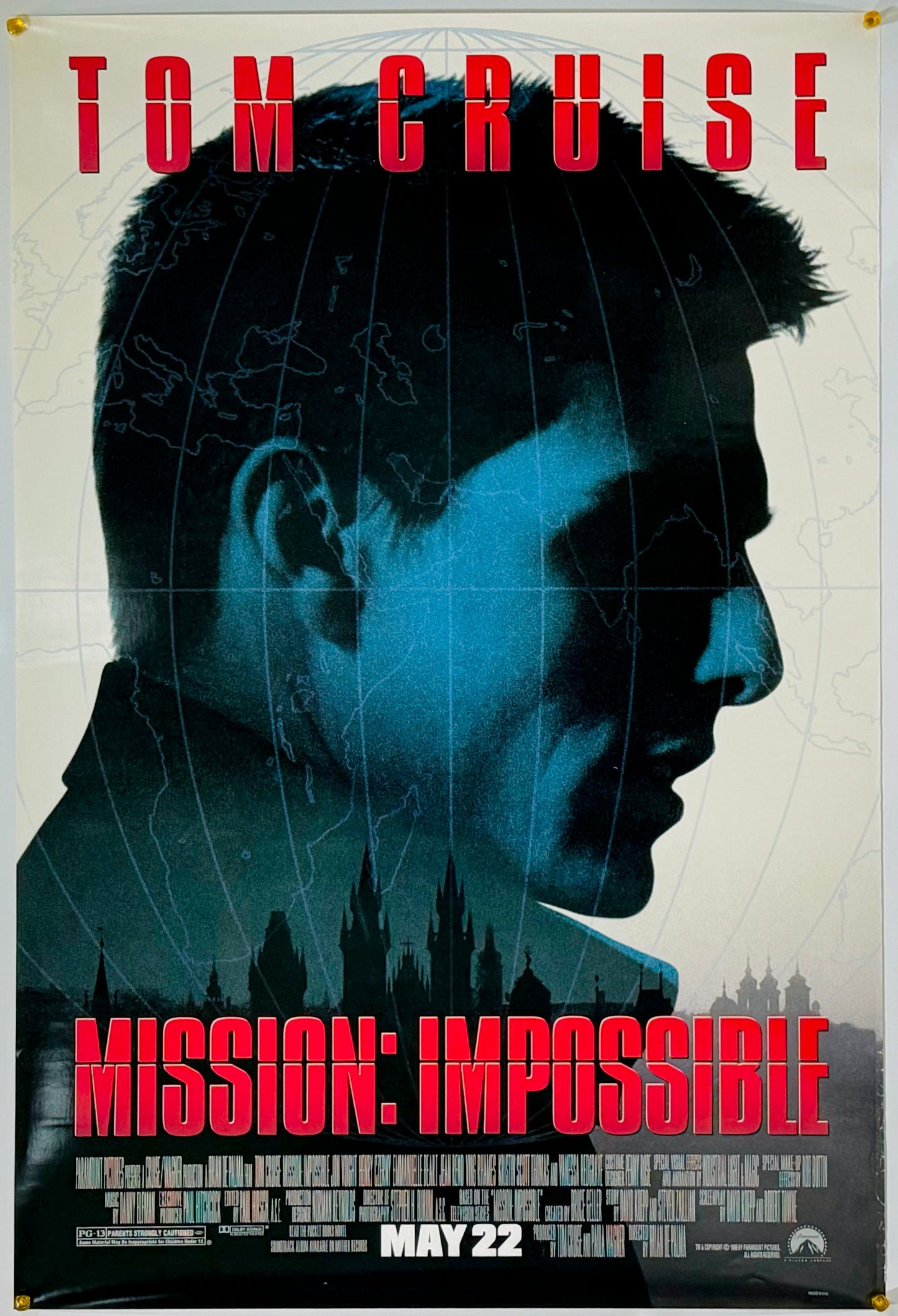 『ミッション・インポッシブル』 映画 ポスター アメリカ オリジナル [2097]