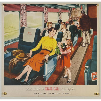 『サザン・パシフィック鉄道』 広告 ポスター  オリジナル [20]
