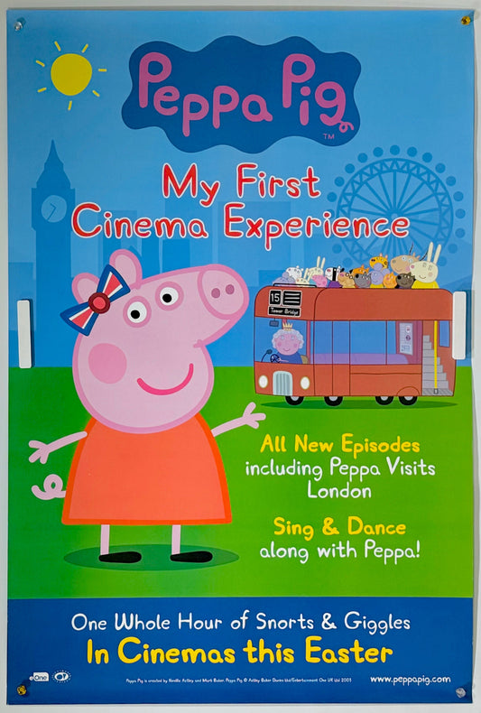 『ペッパピッグ: My First Cinema Experience』 映画 ポスター アメリカ オリジナル [2100]