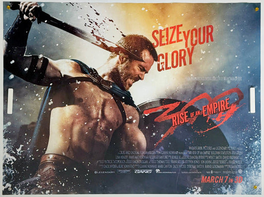『300 スリーハンドレッド 帝国の進撃』 映画 ポスター イギリス オリジナル [2114]