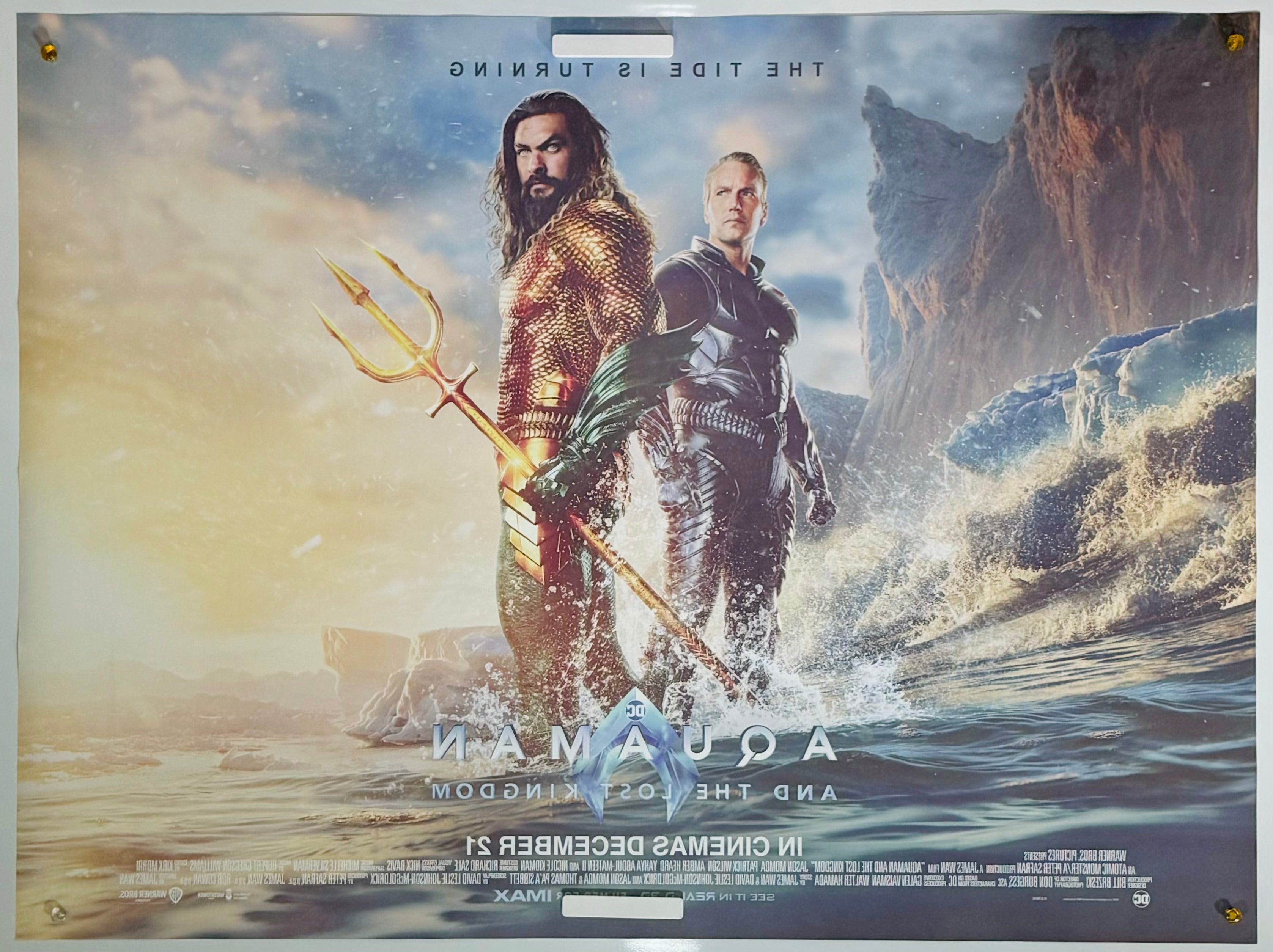 アクアマン 失われた王国』 洋画 イギリス - 海外版映画ポスター専門店