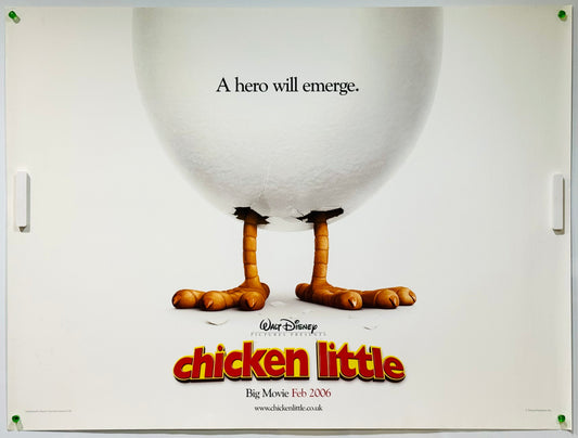 『チキン・リトル』 映画 ポスター イギリス オリジナル [2125]