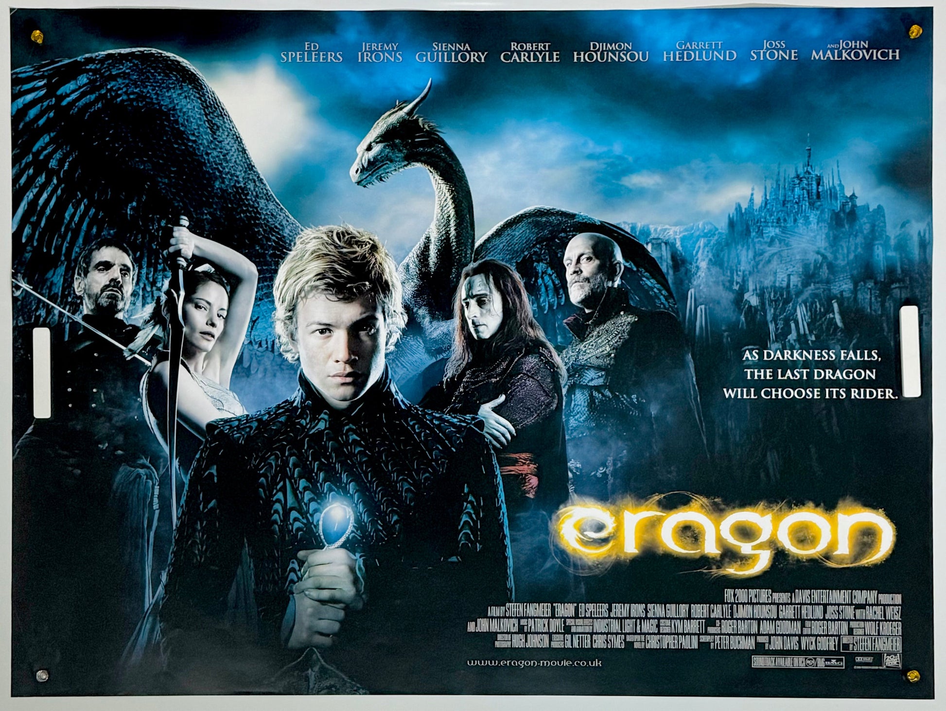 『エラゴン 遺志を継ぐ者』 映画 ポスター イギリス オリジナル [2139]_1