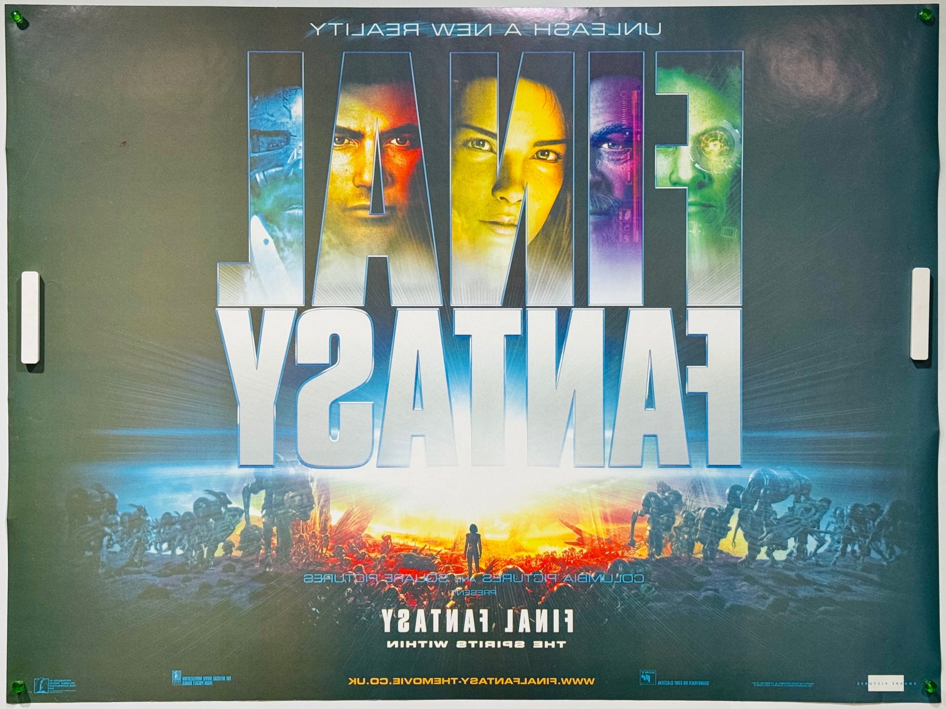 『ファイナルファンタジー』 映画 ポスター イギリス オリジナル [2140]_2