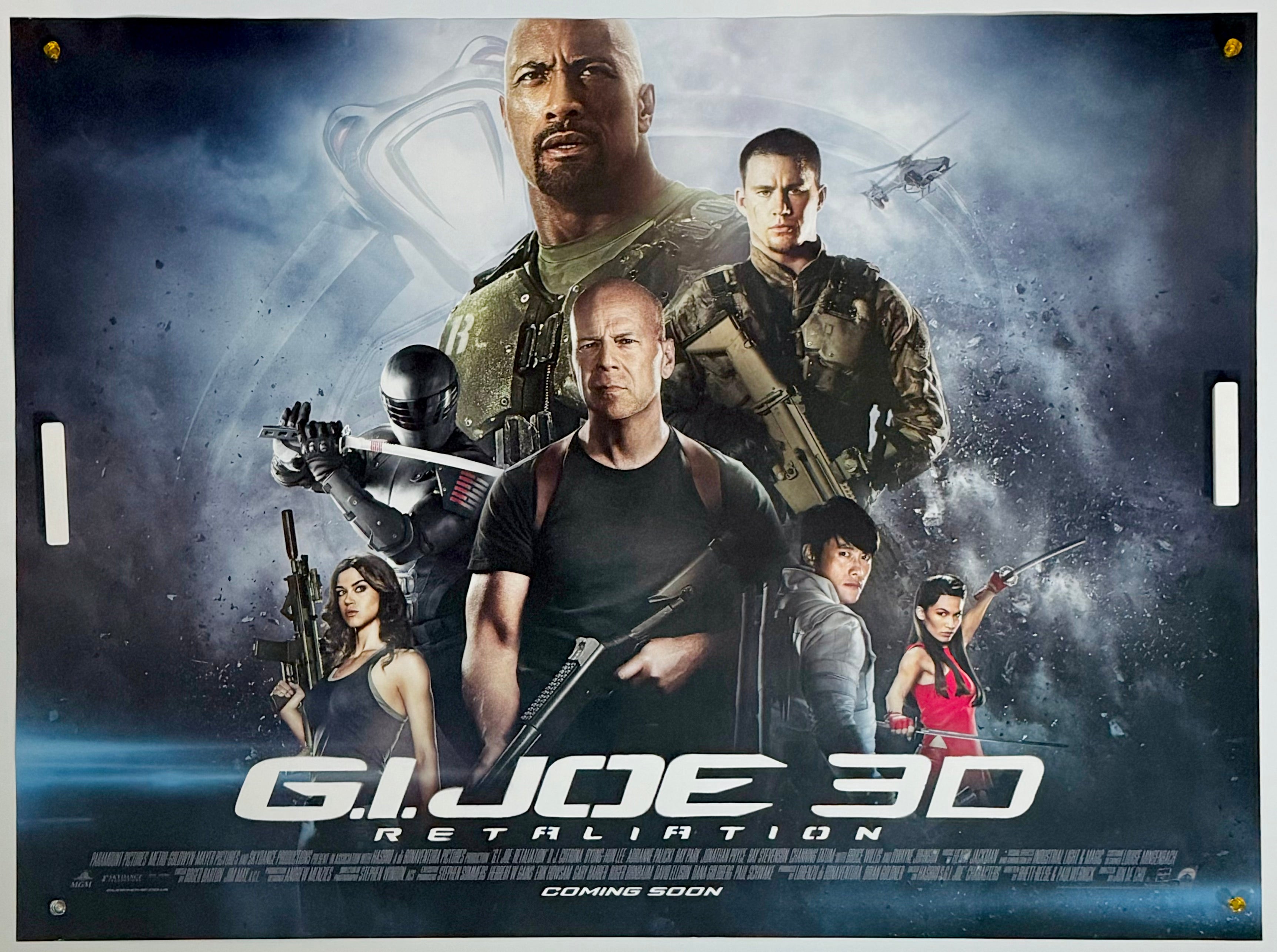G.I.ジョー バック2リベンジ』 洋画 イギリス - 海外版映画ポスター