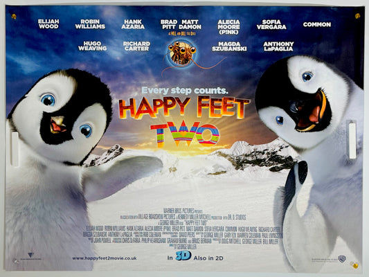 『ハッピー フィート2 踊るペンギンレスキュー隊』 映画 ポスター イギリス オリジナル [2144]