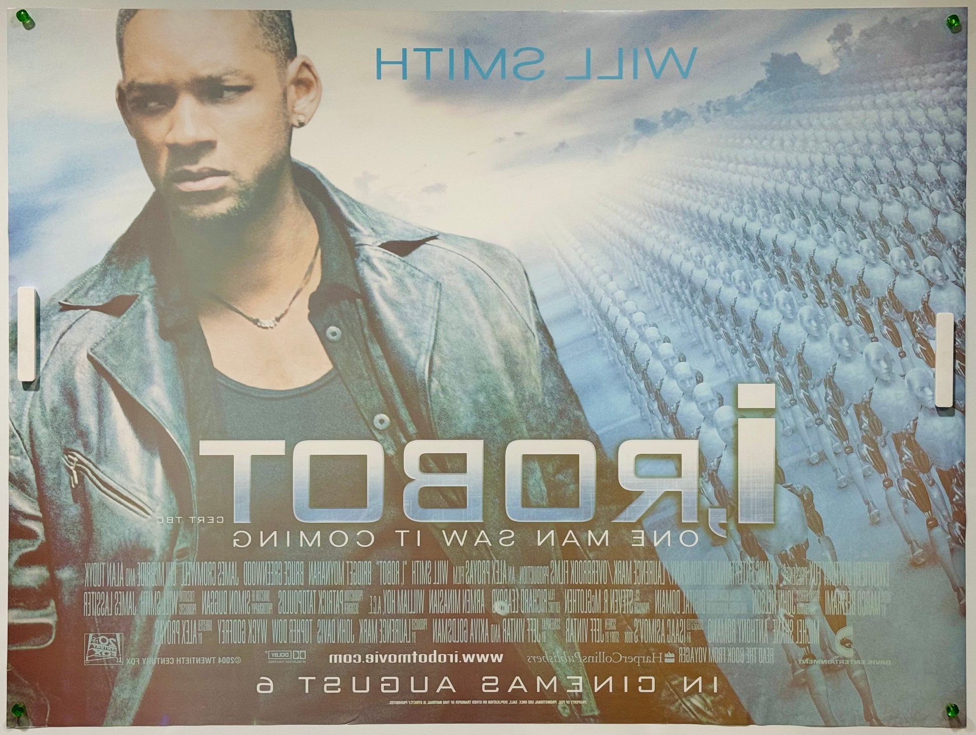 『アイ，ロボット』 映画 ポスター イギリス オリジナル [2146]_2