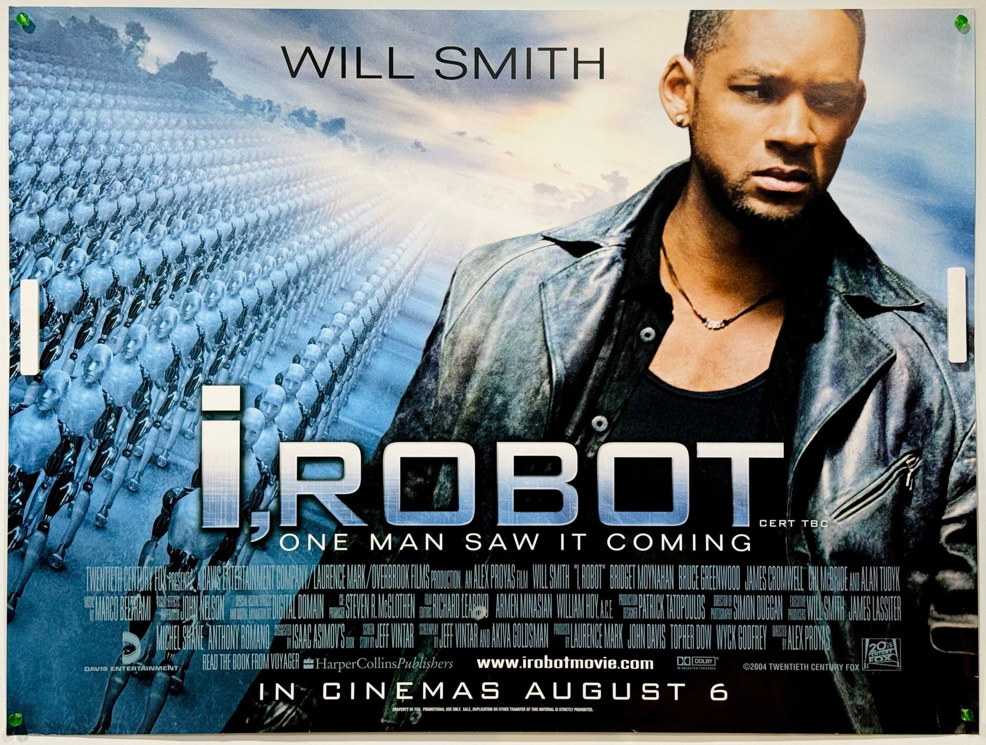 『アイ，ロボット』 映画 ポスター イギリス オリジナル [2146]_1
