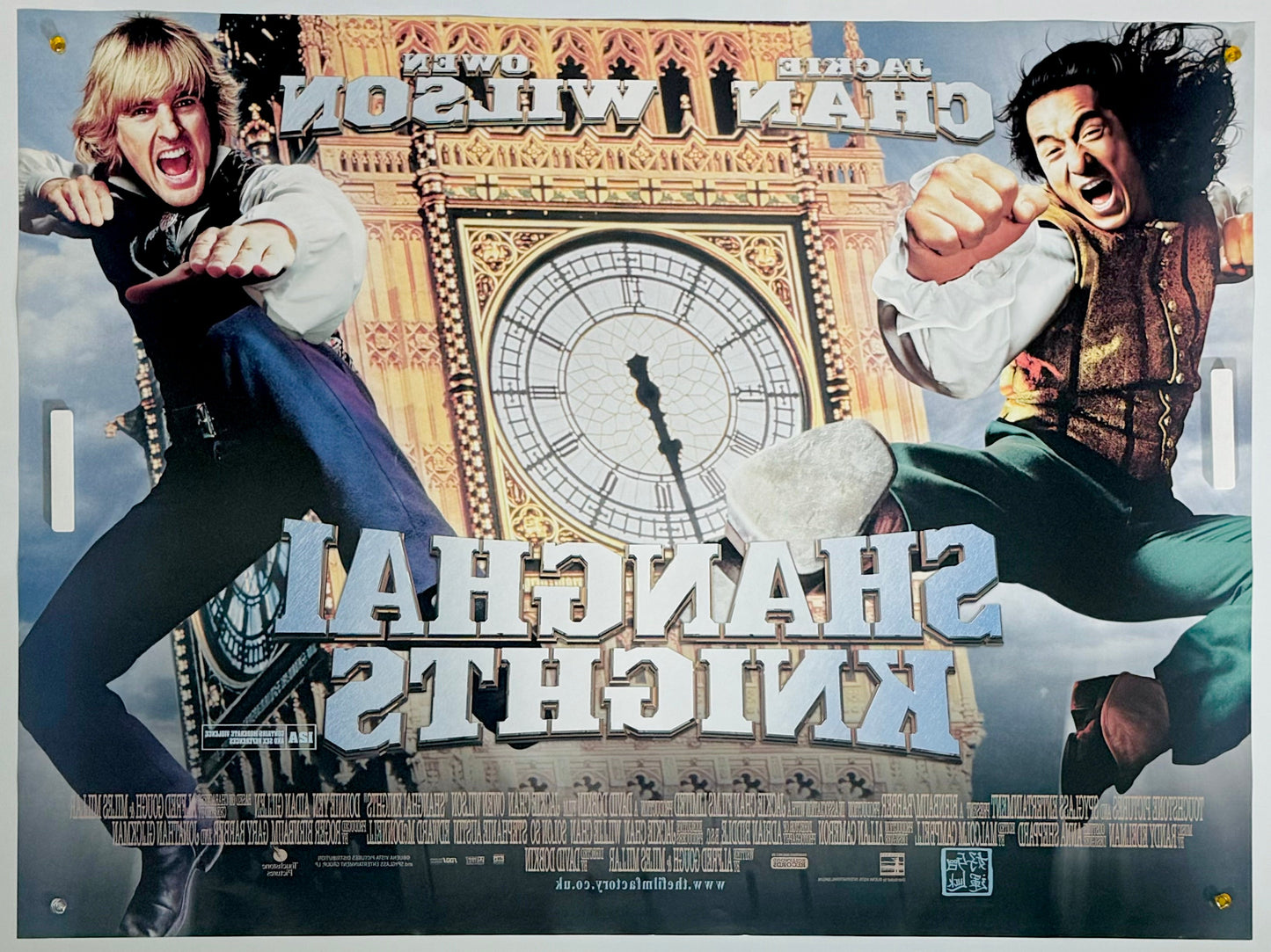 『シャンハイ・ナイト』 映画 ポスター イギリス オリジナル [2158]_2