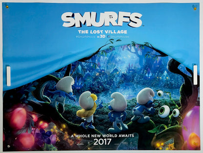 『スマーフ スマーフェットと秘密の大冒険』 映画 ポスター イギリス オリジナル [2162]
