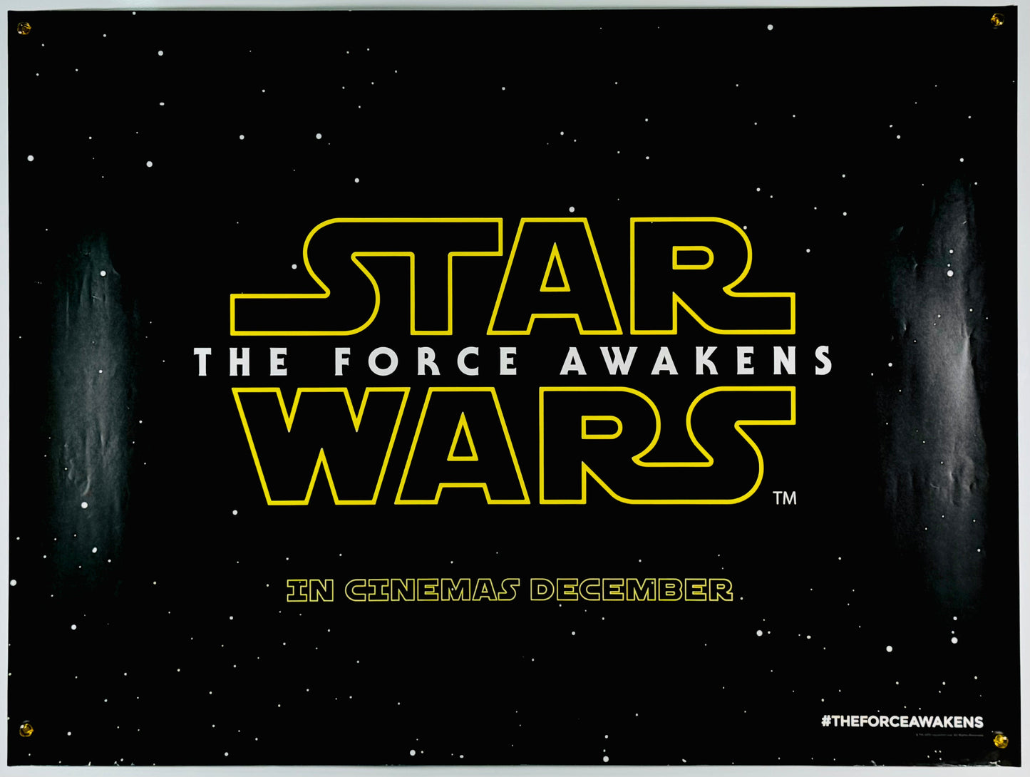 『スター・ウォーズ フォースの覚醒』 映画 ポスター イギリス オリジナル [2163]