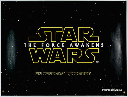 『スター・ウォーズ フォースの覚醒』 映画 ポスター イギリス オリジナル [2163]