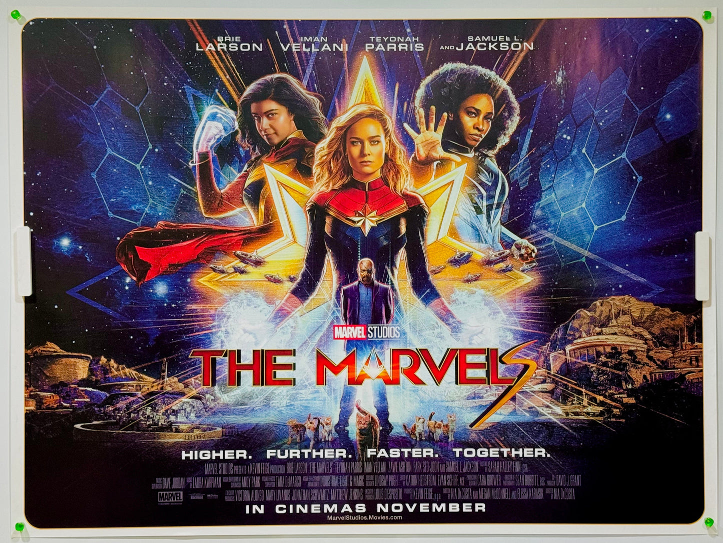 『マーベルズ』 映画 ポスター イギリス オリジナル [2168]