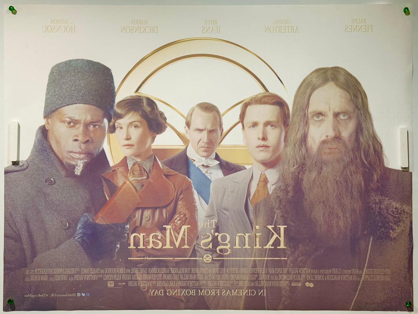 『キングスマン ファースト・エージェント』 映画 ポスター イギリス オリジナル [2175]
