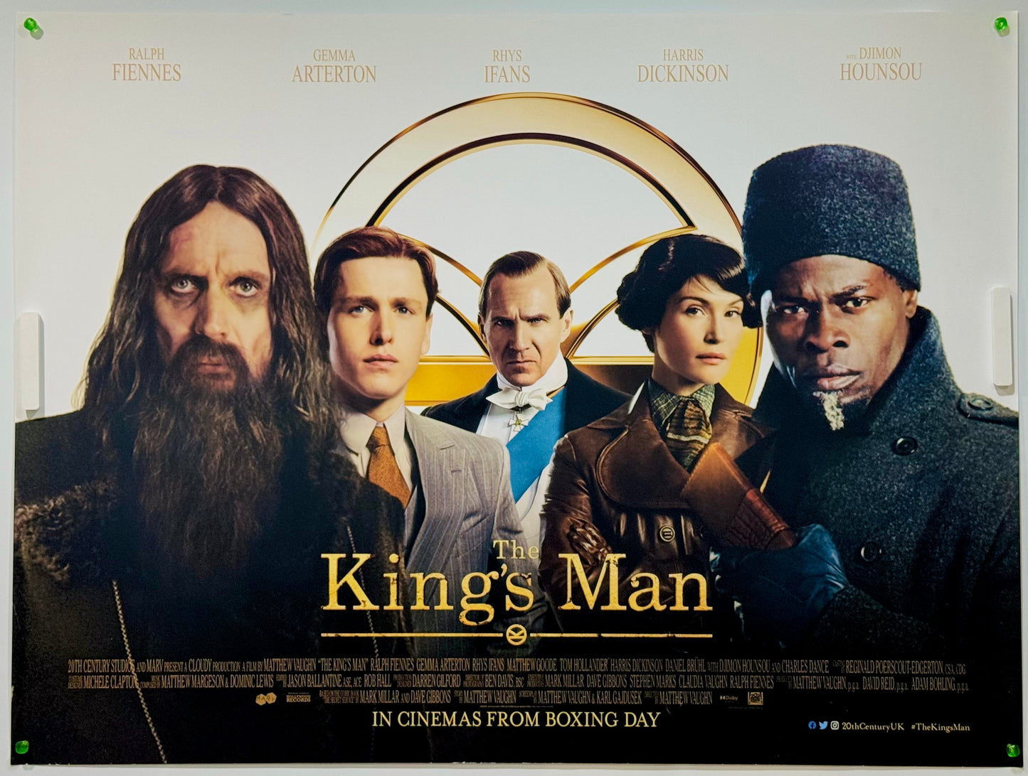 『キングスマン ファースト・エージェント』 映画 ポスター イギリス オリジナル [2175]