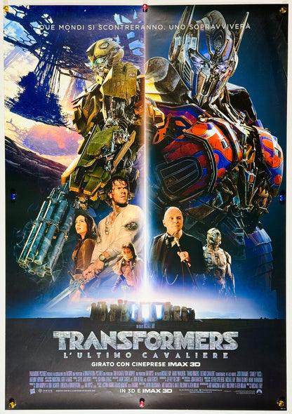 『トランスフォーマー/最後の騎士王』 映画 ポスター イタリア オリジナル [217]