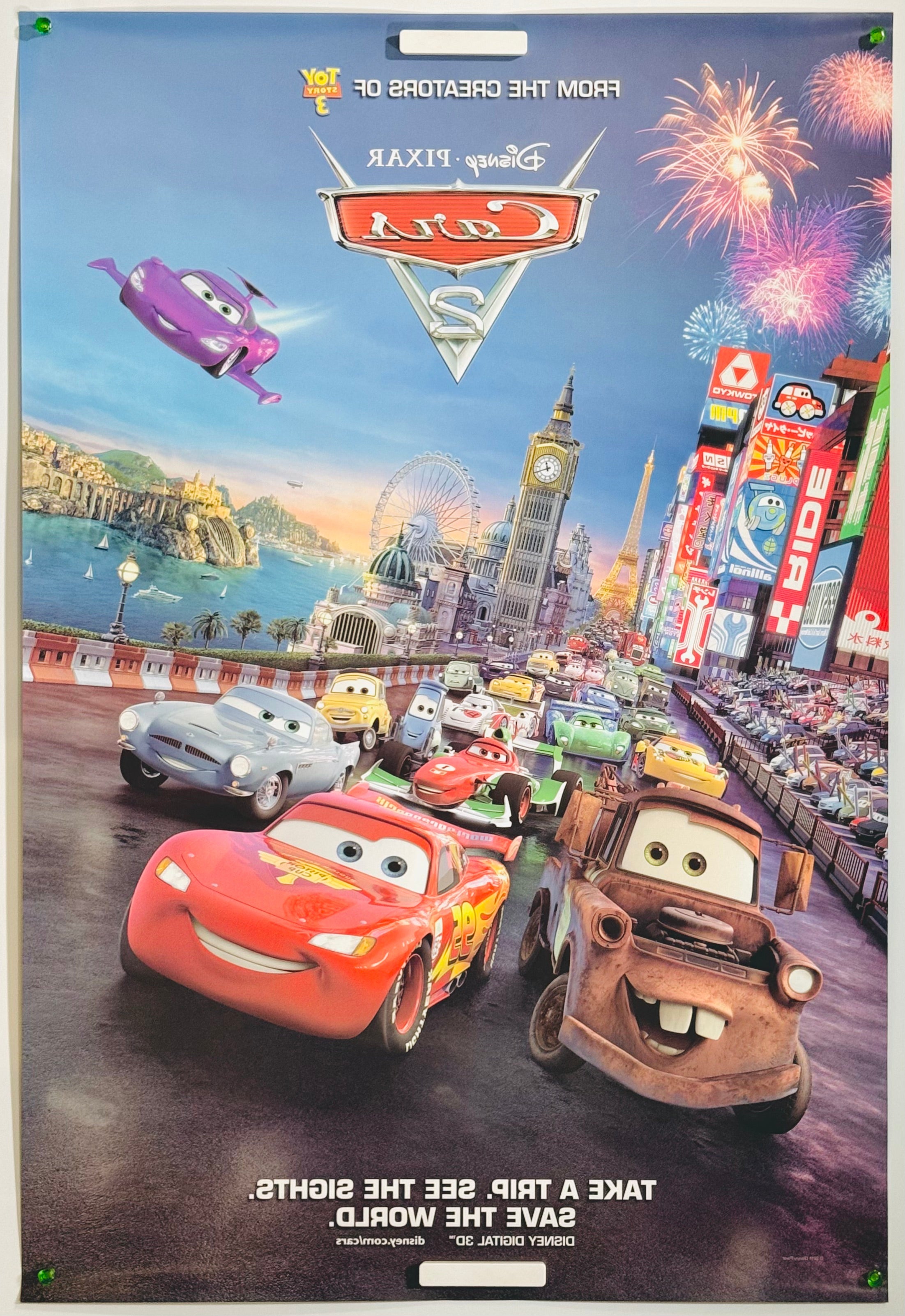 カーズ2』 海外アニメ アメリカ - 海外版映画ポスター専門店 - – Fine