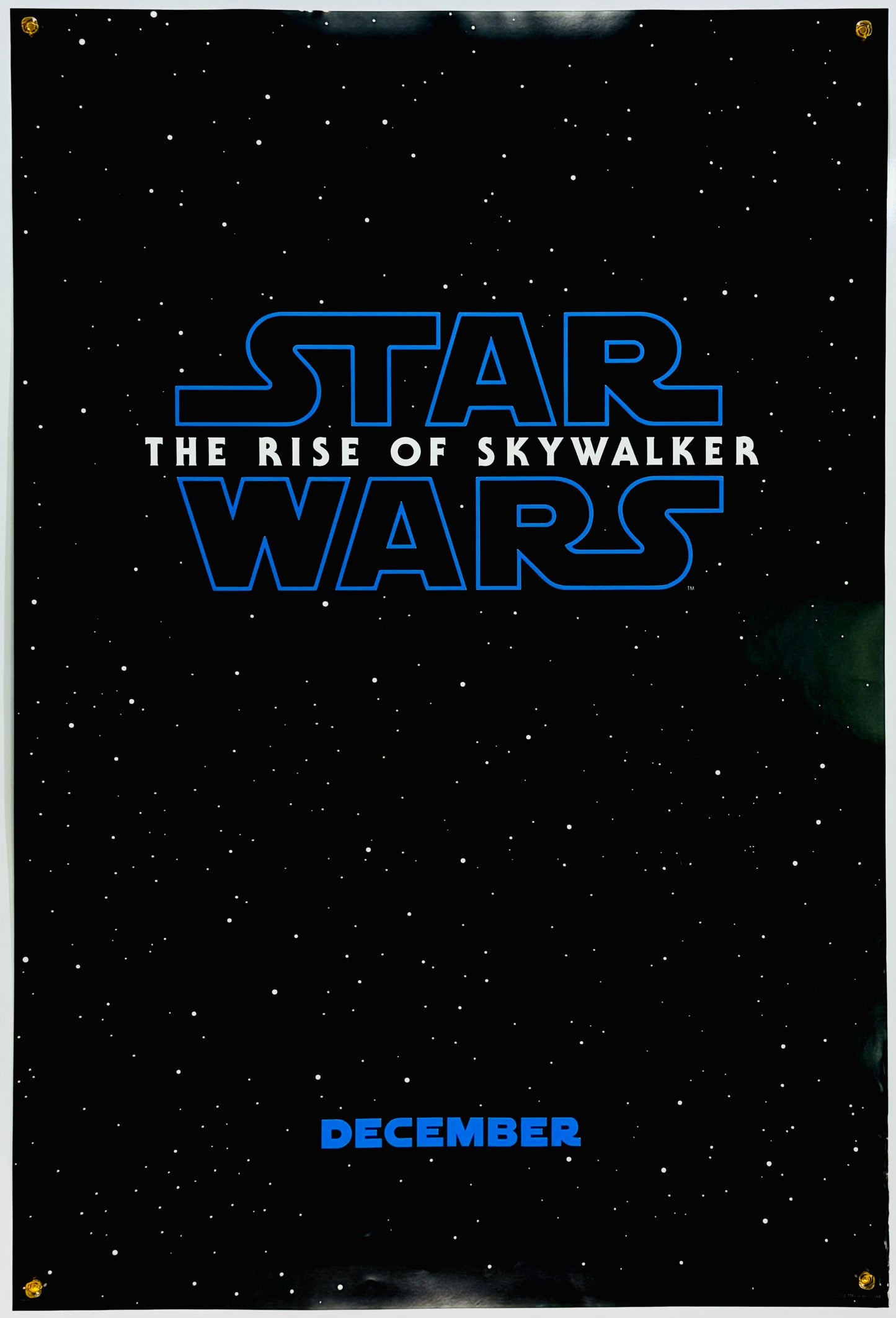 『スター・ウォーズ/スカイウォーカーの夜明け』 映画 ポスター アメリカ オリジナル [2187]