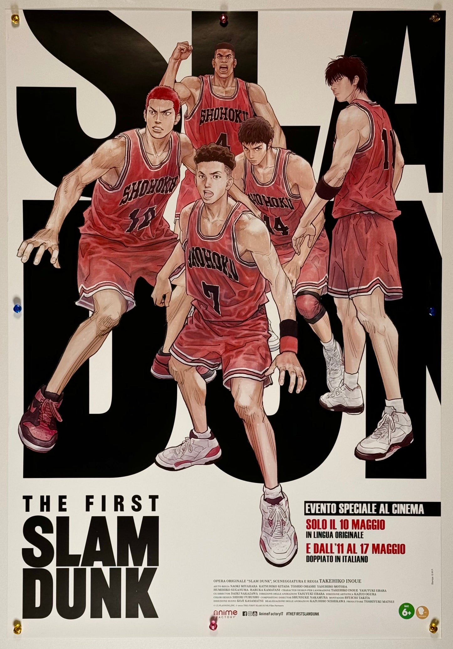 『THE FIRST SLAM DUNK』 映画 ポスター イタリア オリジナル [218]