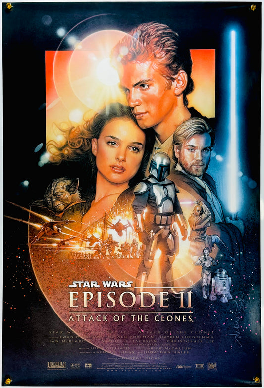 『スター・ウォーズ エピソード2/クローンの攻撃』 映画 ポスター アメリカ オリジナル [2204]