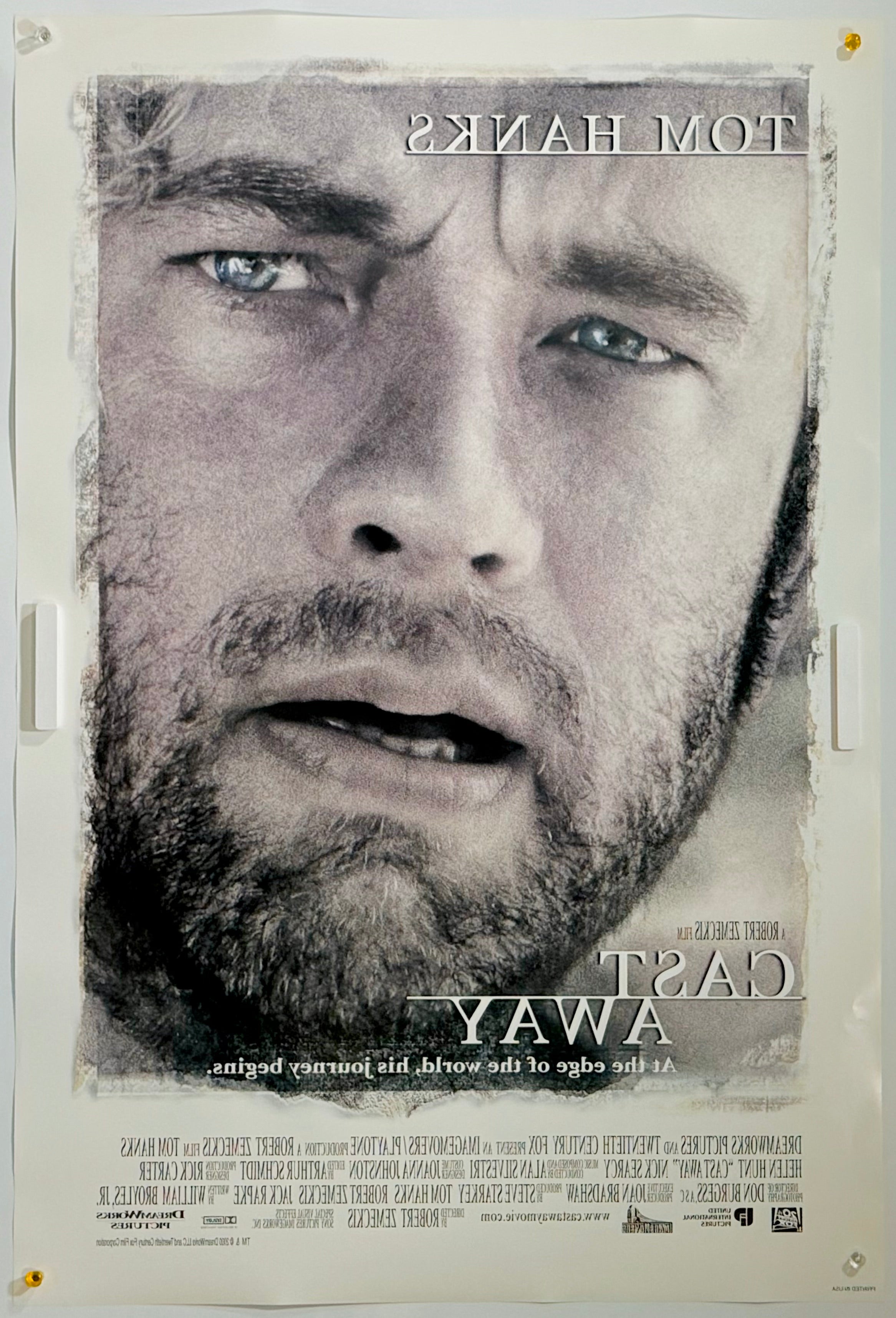 キャスト・アウェイ　USオリジナル映画ポスター キャスト・アウェイ』 洋画 アメリカ - 海外版映画ポスター専門店