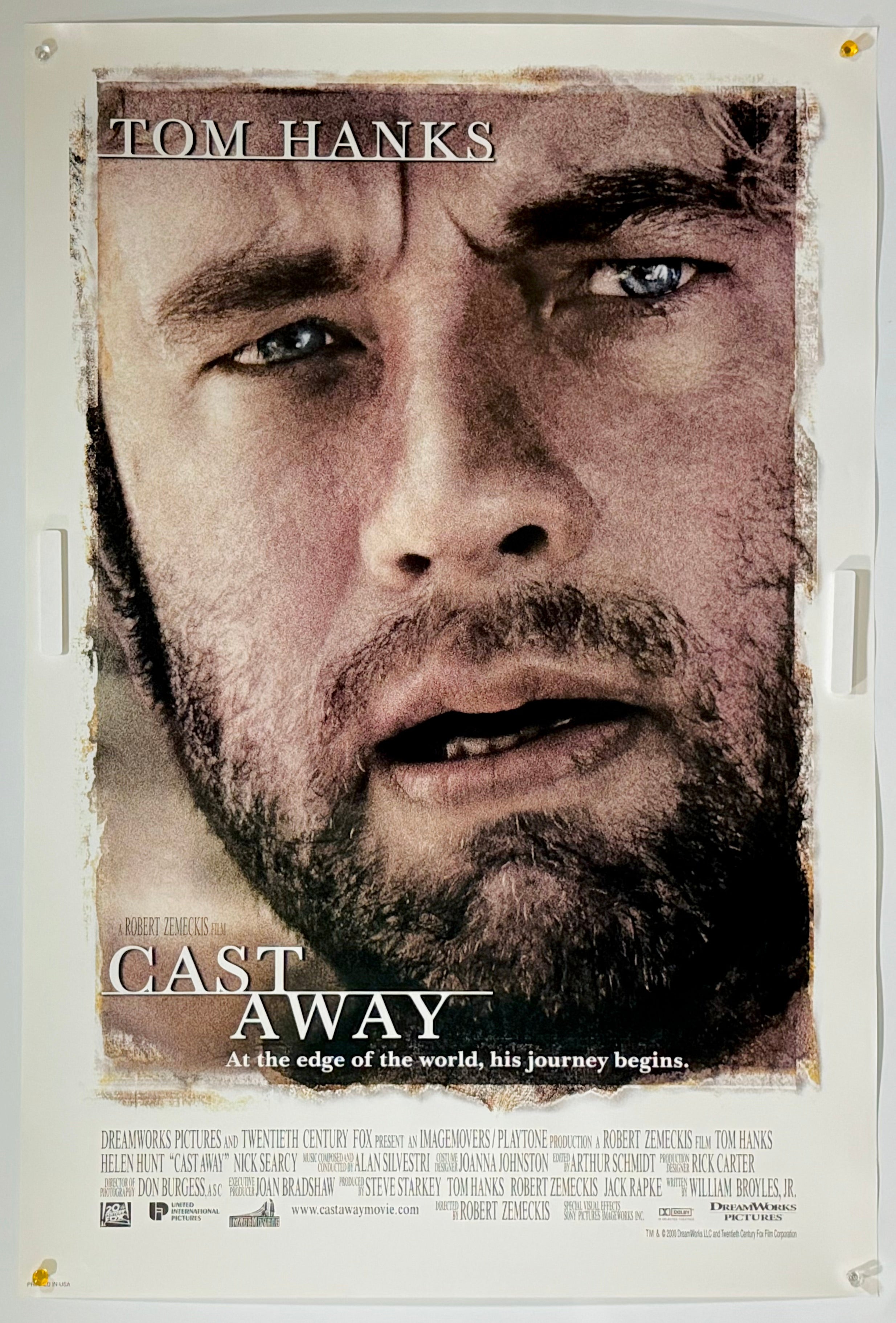 キャスト・アウェイ　USオリジナル映画ポスター キャスト・アウェイ』 洋画 アメリカ - 海外版映画ポスター専門店