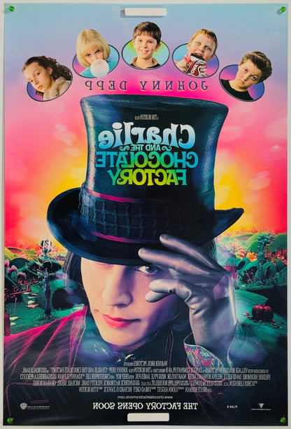 『チャーリーとチョコレート工場』 映画 ポスター アメリカ オリジナル [2209]