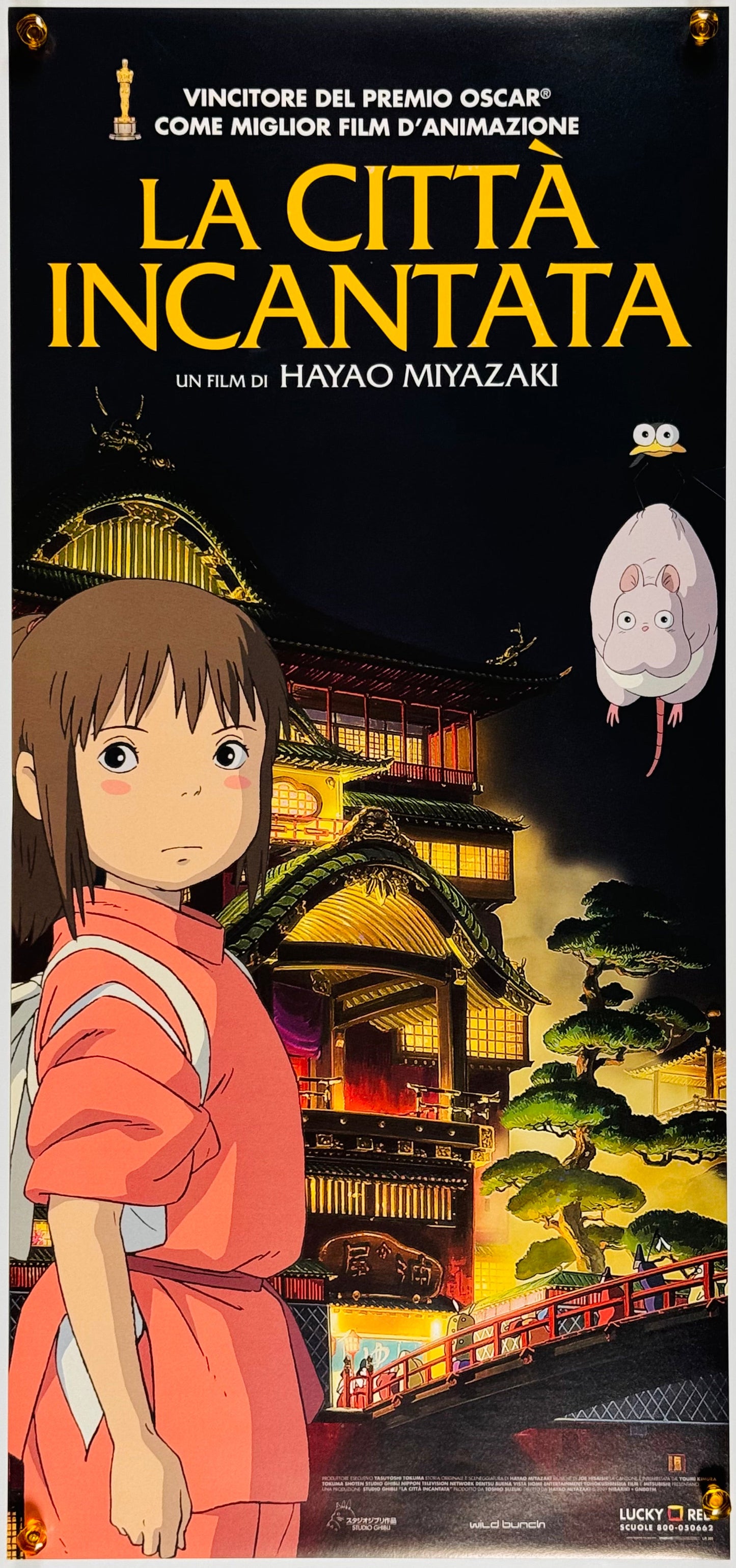 『千と千尋の神隠し』 映画 ポスター イタリア オリジナル [220]