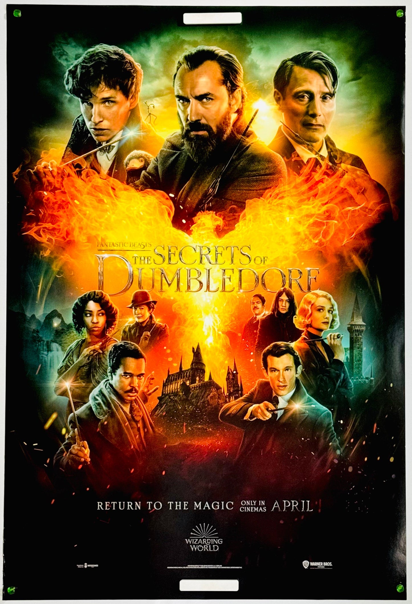 『ファンタスティック・ビーストとダンブルドアの秘密』 映画 ポスター アメリカ オリジナル [2211]