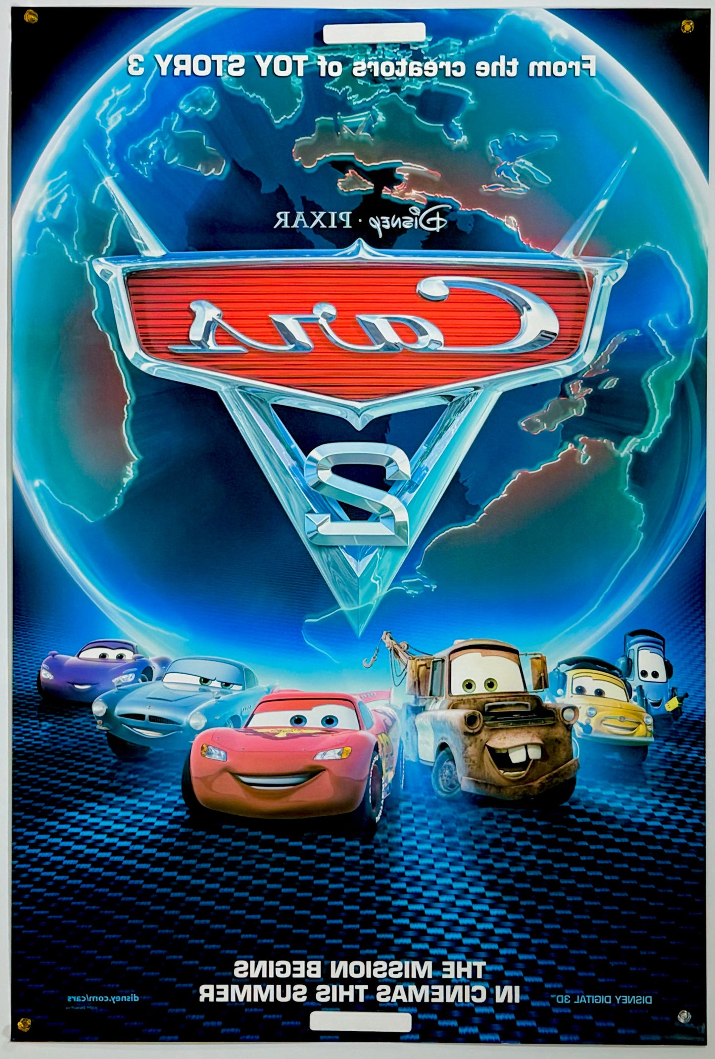 『カーズ2』 映画 ポスター アメリカ オリジナル [2212]