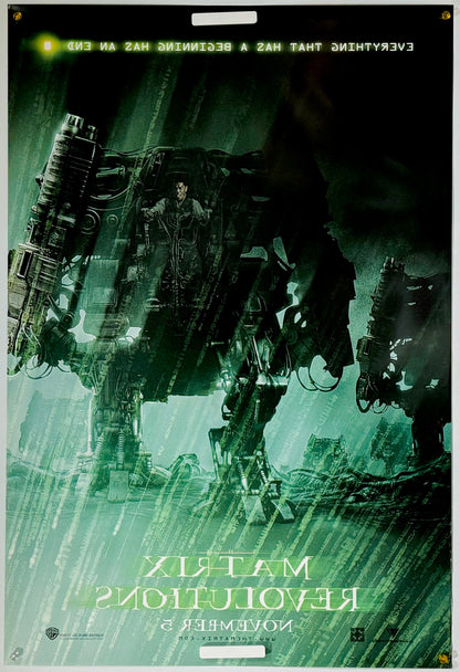 『マトリックス レボリューションズ』 映画 ポスター アメリカ オリジナル [2214]