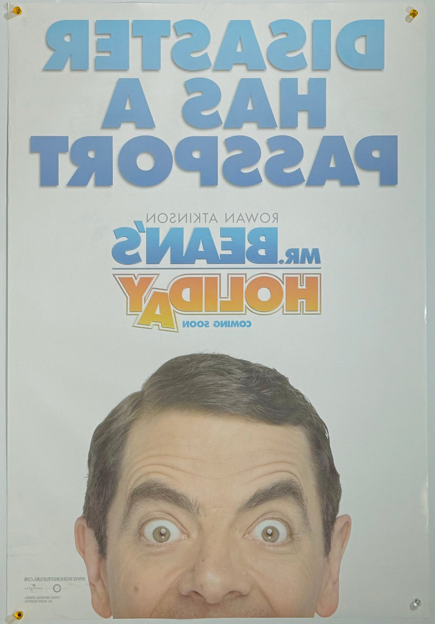 『Mr.ビーン カンヌで大迷惑?!』 映画 ポスター アメリカ オリジナル [2225]