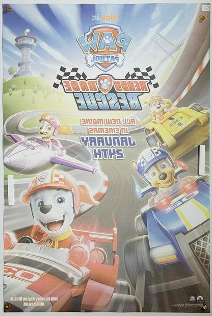 『パウ・パトロール カーレース大作戦 GO! GO!』 映画 ポスター アメリカ オリジナル [2233]