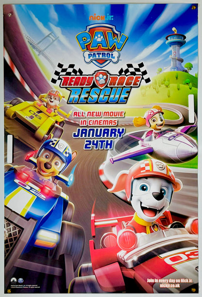 『パウ・パトロール カーレース大作戦 GO! GO!』 映画 ポスター アメリカ オリジナル [2233]