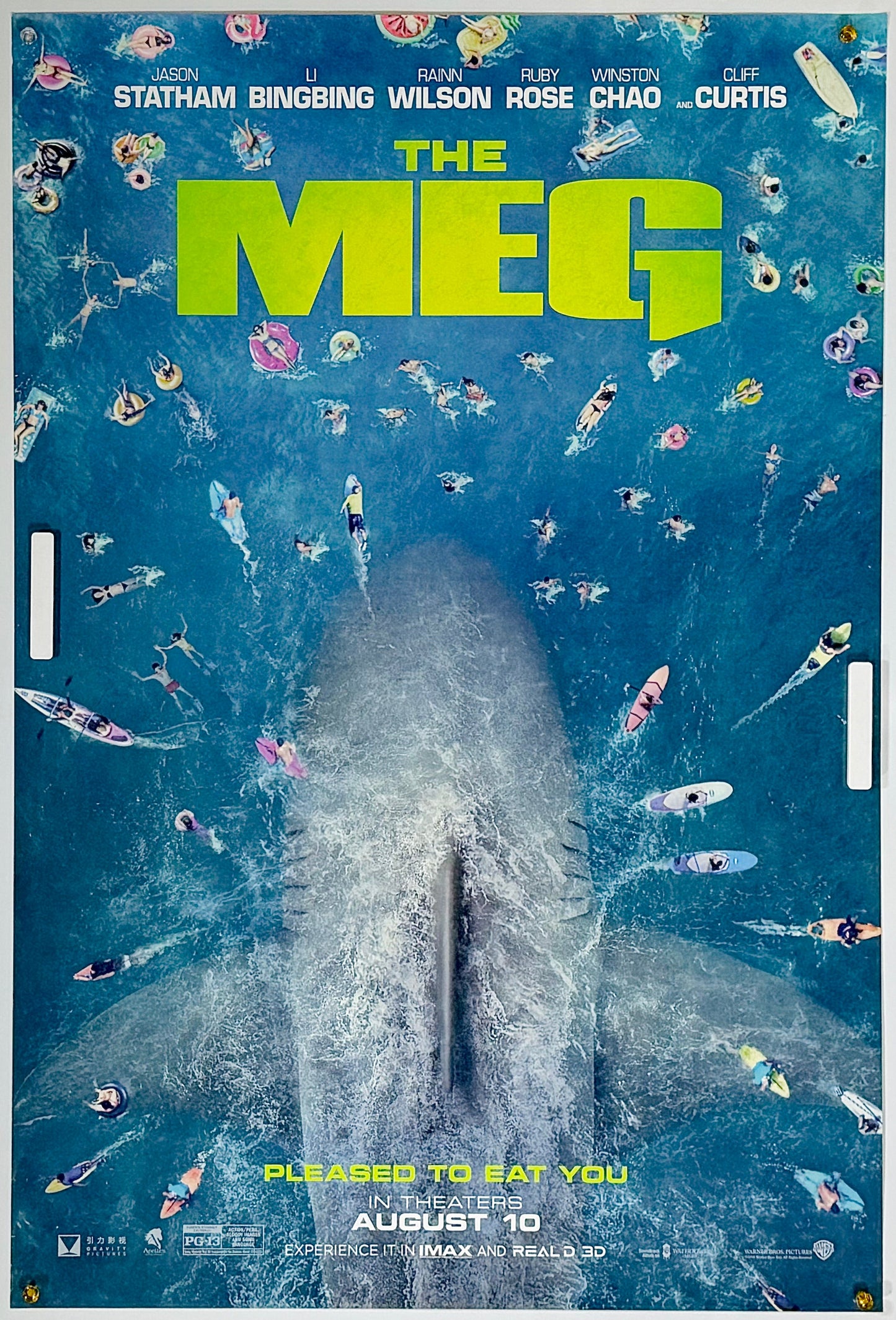 『MEG ザ・モンスター』 映画 ポスター アメリカ オリジナル [2243]