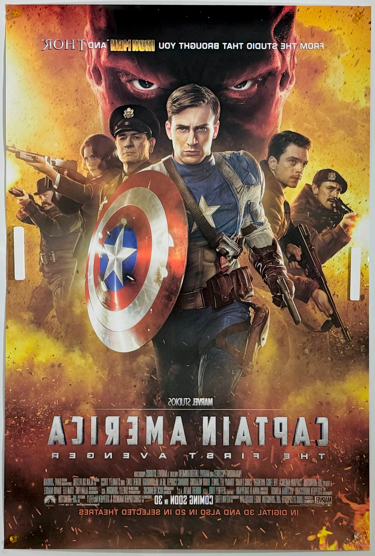 『キャプテン・アメリカ ザ・ファースト・アベンジャー』 映画 ポスター アメリカ オリジナル [2259]