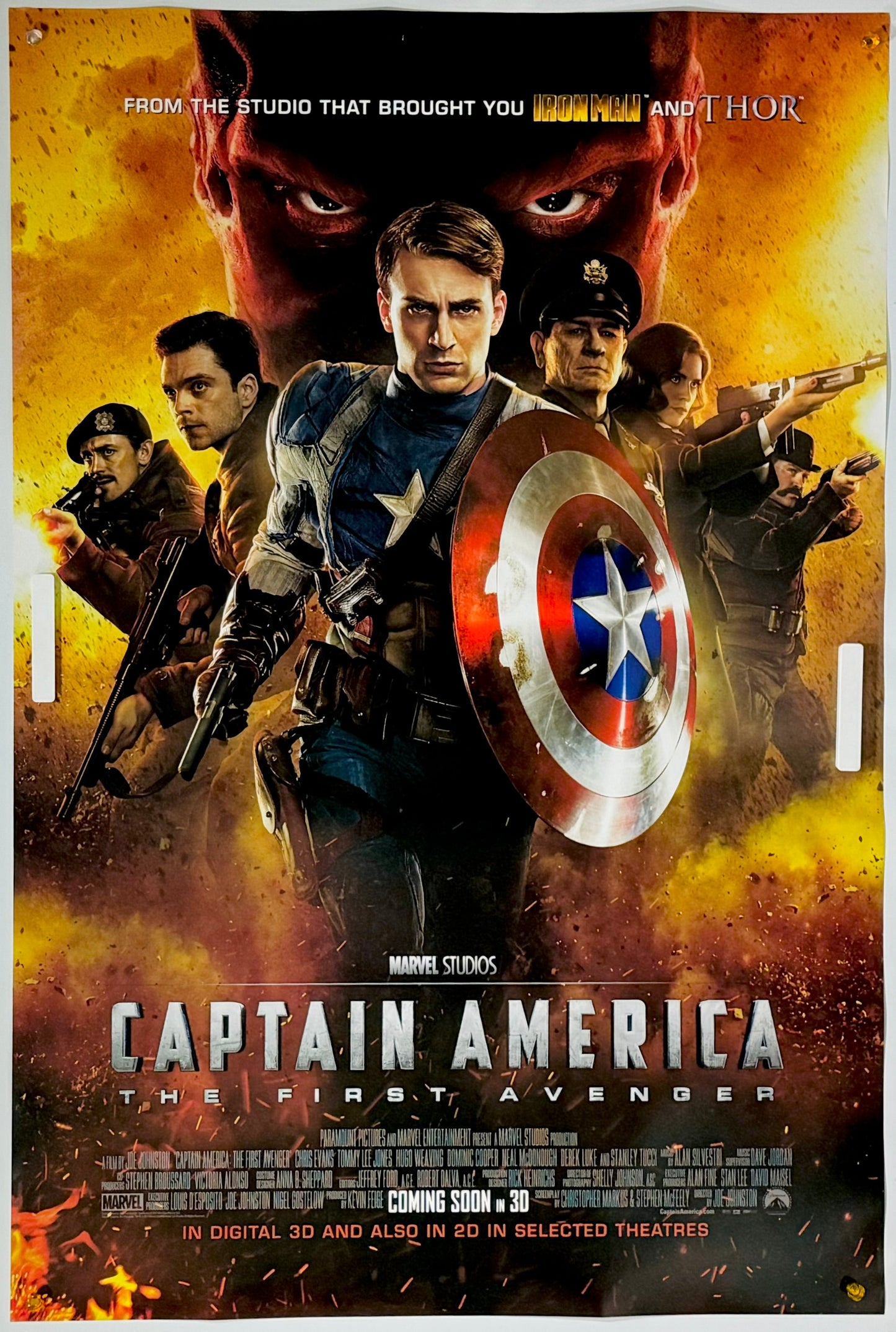 『キャプテン・アメリカ ザ・ファースト・アベンジャー』 映画 ポスター アメリカ オリジナル [2259]