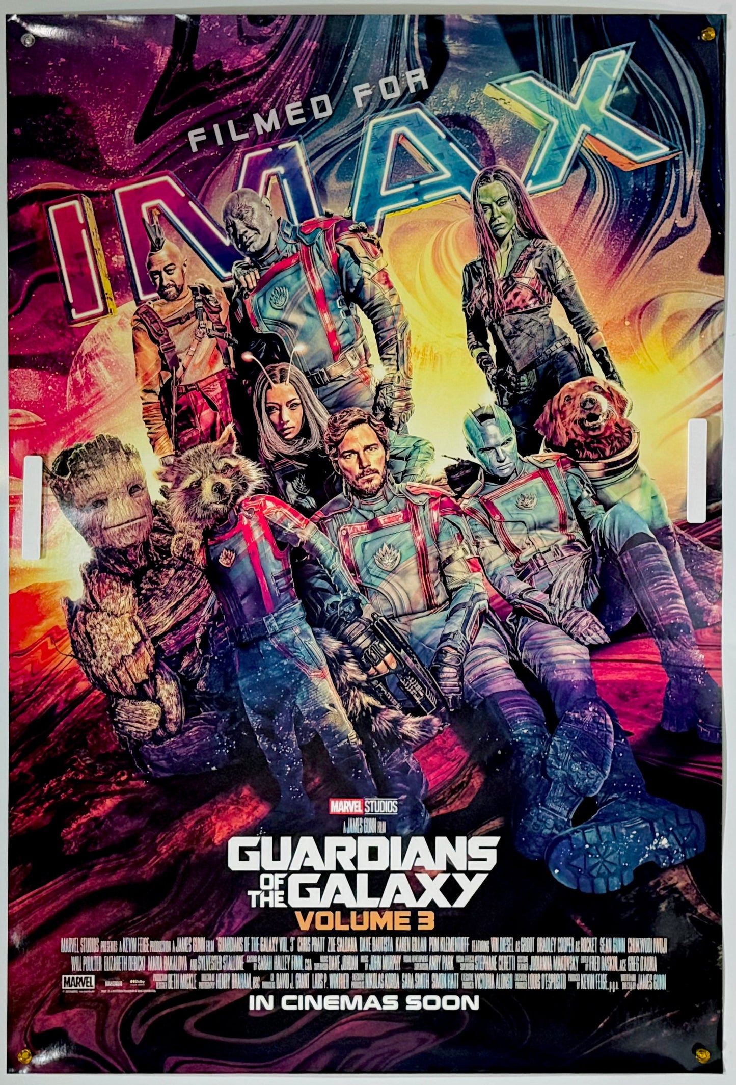 『ガーディアンズ・オブ・ギャラクシー VOLUME 3』 映画 ポスター アメリカ オリジナル [2273]
