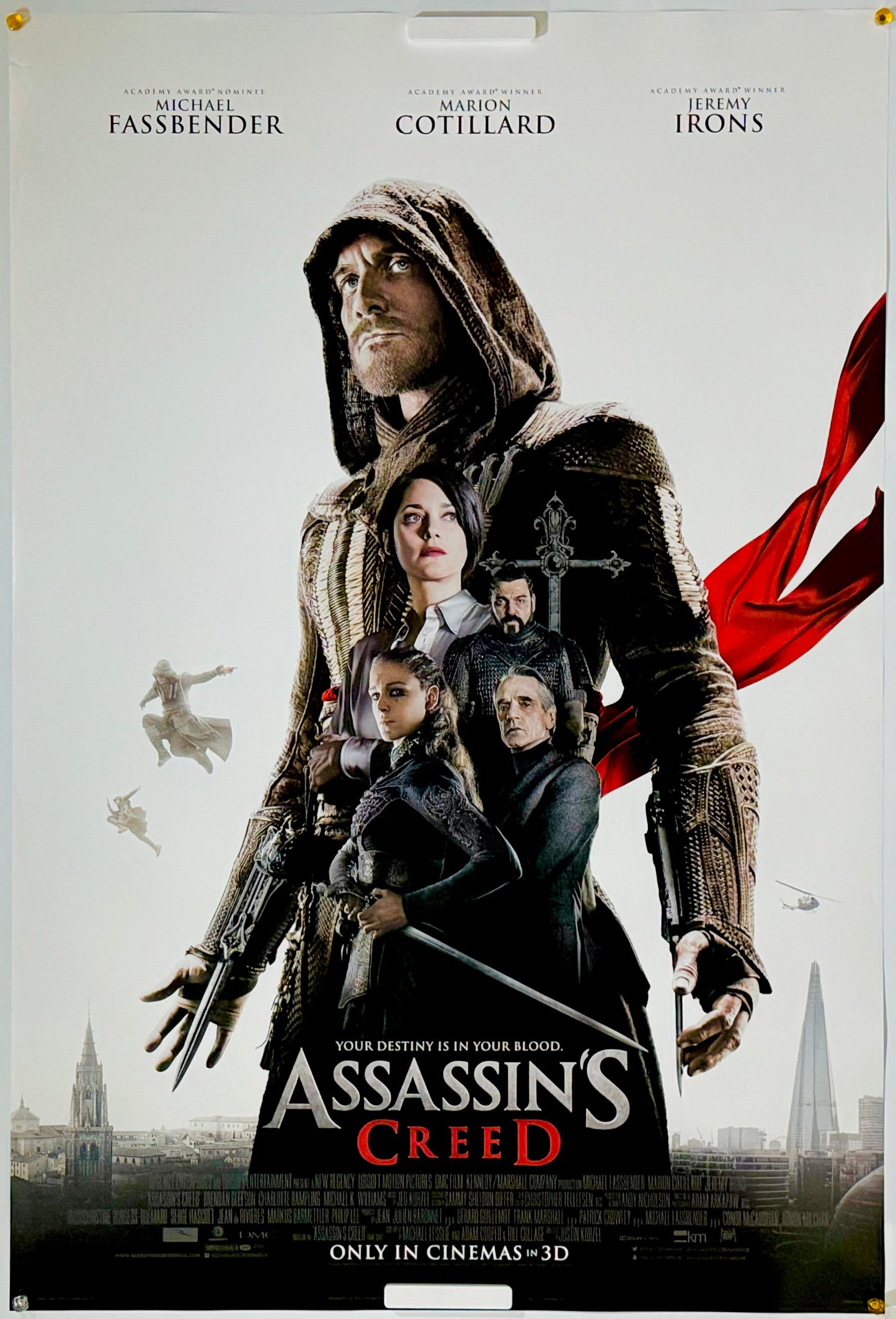 『アサシン クリード』 映画 ポスター アメリカ オリジナル [2292]