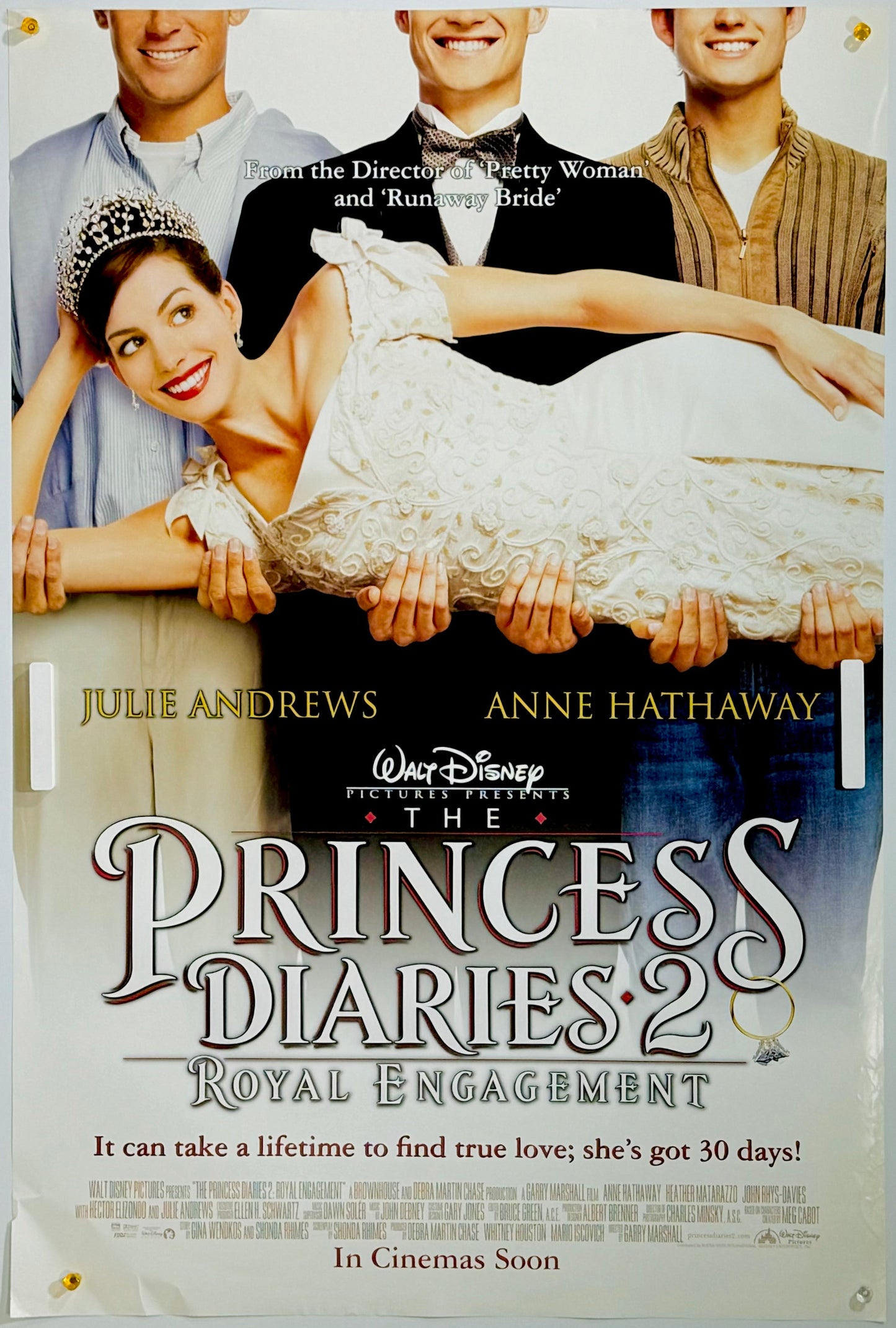 『プリティ・プリンセス2 ロイヤル・ウェディング』 映画 ポスター イギリス オリジナル [2297]