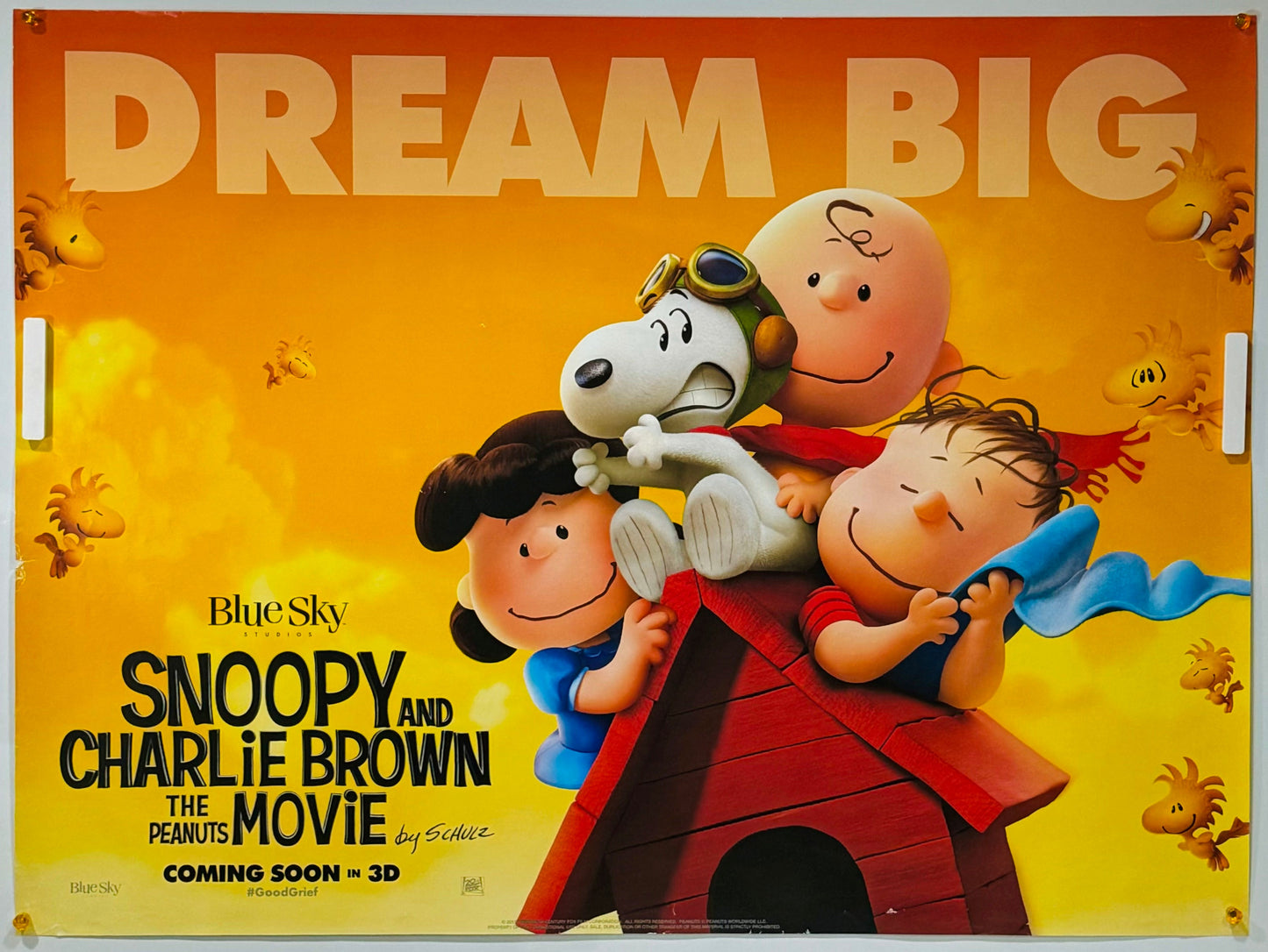 『I LOVE スヌーピー　THE PEANUTS MOVIE』 映画 ポスター イギリス オリジナル [2328]