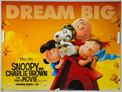 『I LOVE スヌーピー　THE PEANUTS MOVIE』 映画 ポスター イギリス オリジナル [2328]