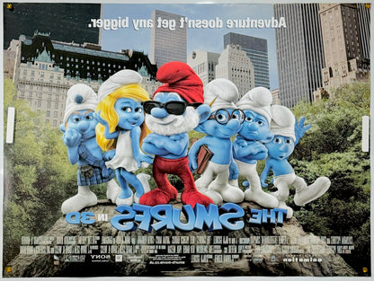 『スマーフ』 映画 ポスター イギリス オリジナル [2335]