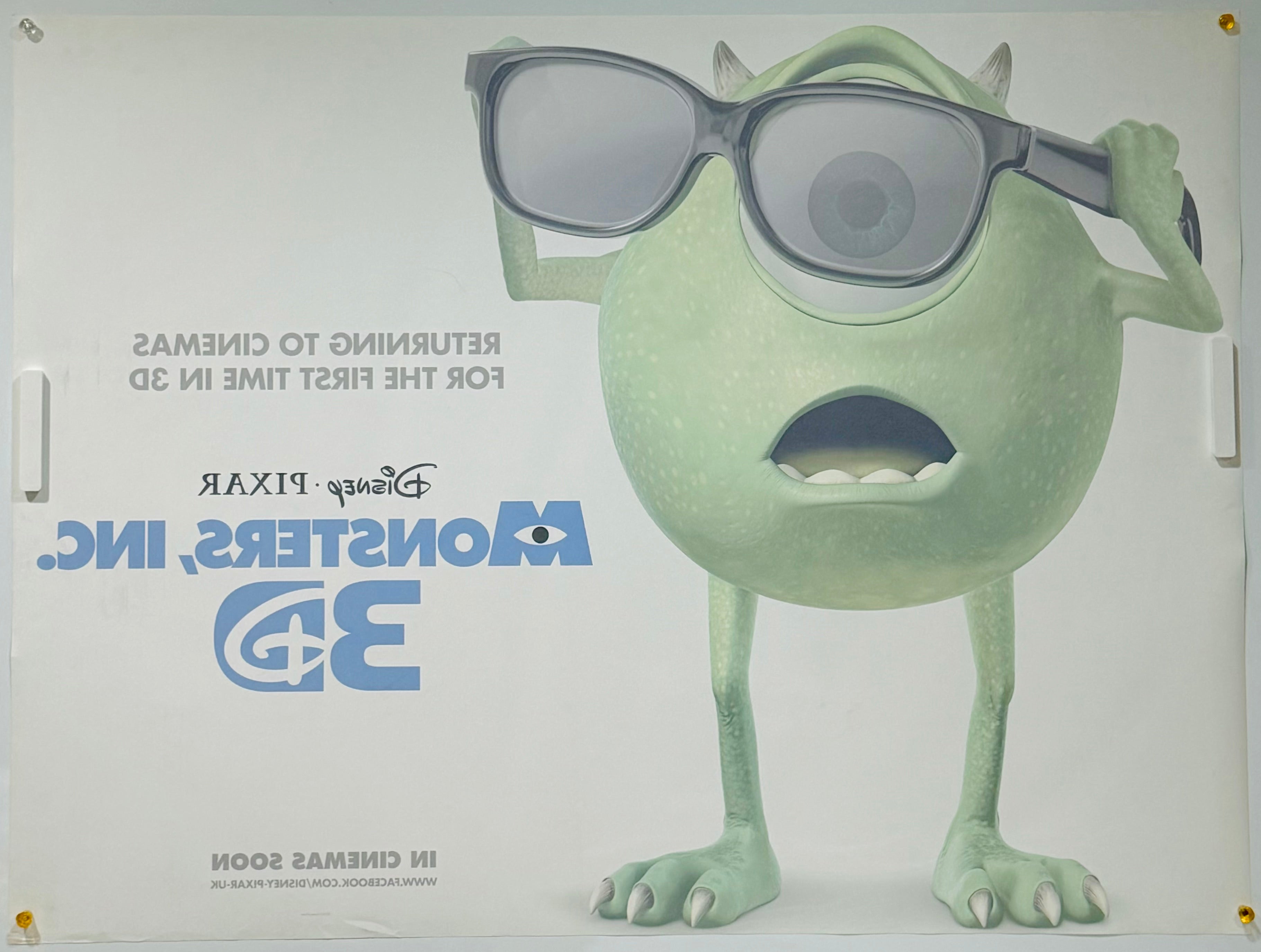 モンスターズ・インク 3D』 海外アニメ イギリス - 海外版映画