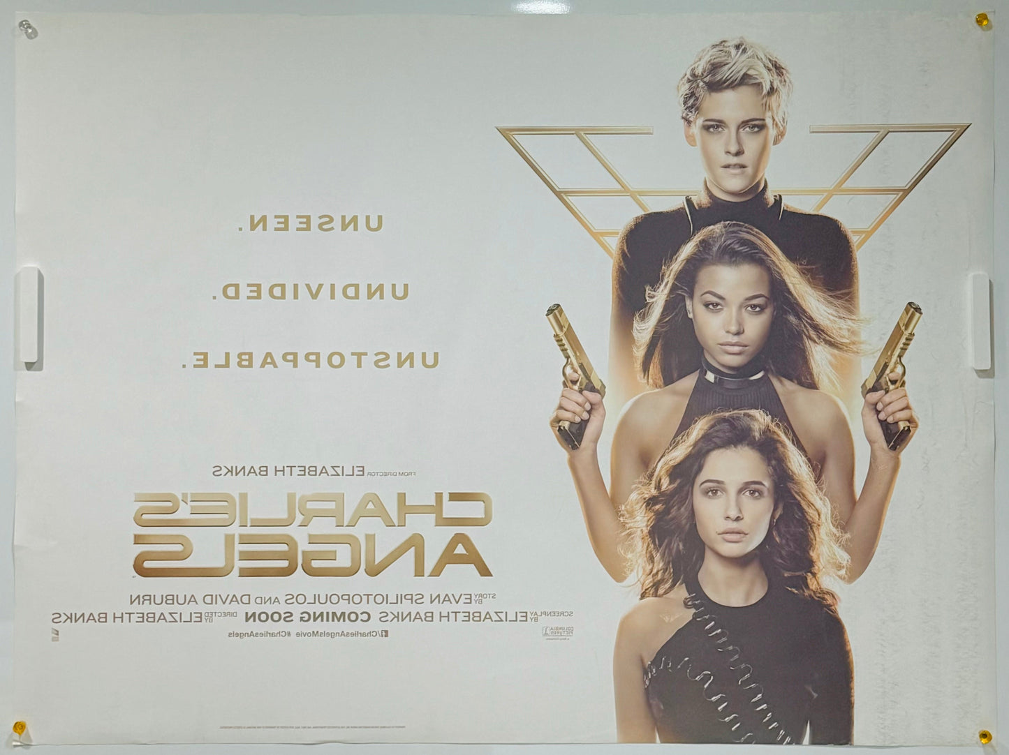 『チャーリーズ・エンジェル』 映画 ポスター イギリス オリジナル [2338]