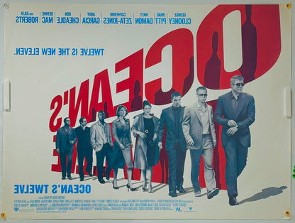 『オーシャンズ12』 映画 ポスター イギリス オリジナル [2340]